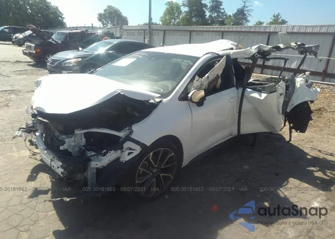 2020 Toyota Corolla Se z USA, uszkodzony, nr VIN 5YFS4RCE5LP007609
